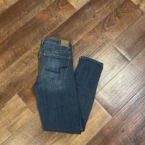 American Eagle Outfitters Dark Blue Skinny Jeans